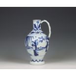 Japan, Arita blue and white porcelain jug, 17th century,