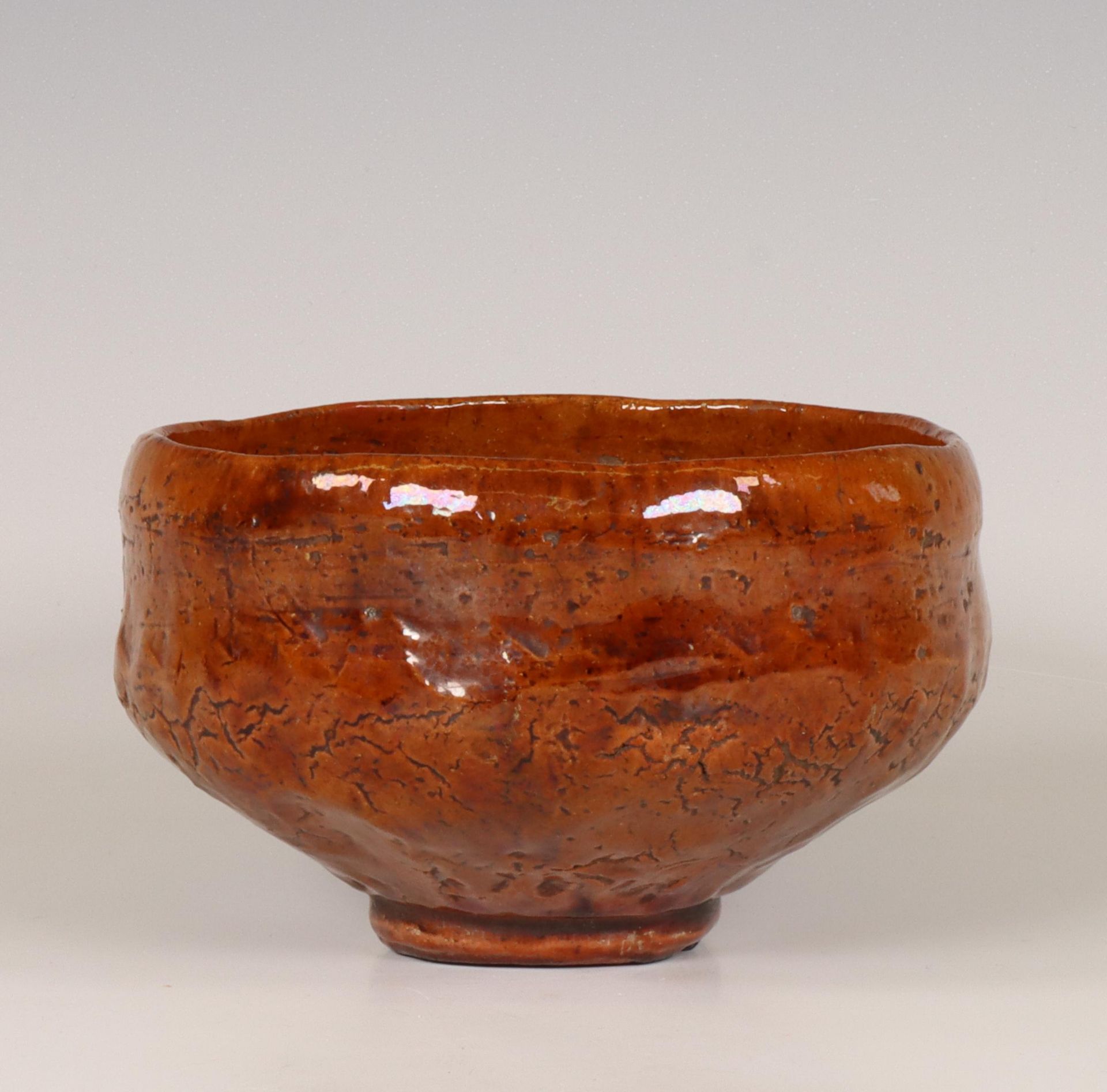 Japan, Ohi ceramic chawan, 20th century,