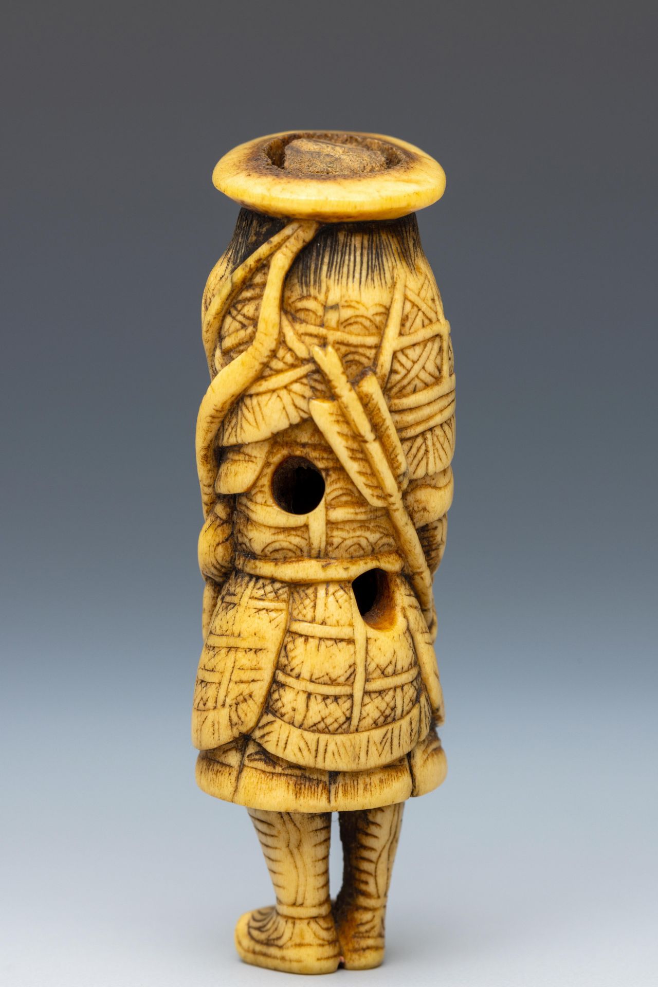 Japan, stag-hor netsuke, Edo/Maiji period; - Bild 3 aus 4