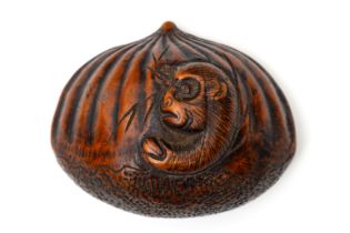 Japan, wooden netsuke, Edo period;