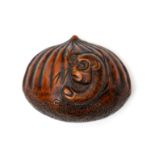 Japan, wooden netsuke, Edo period;