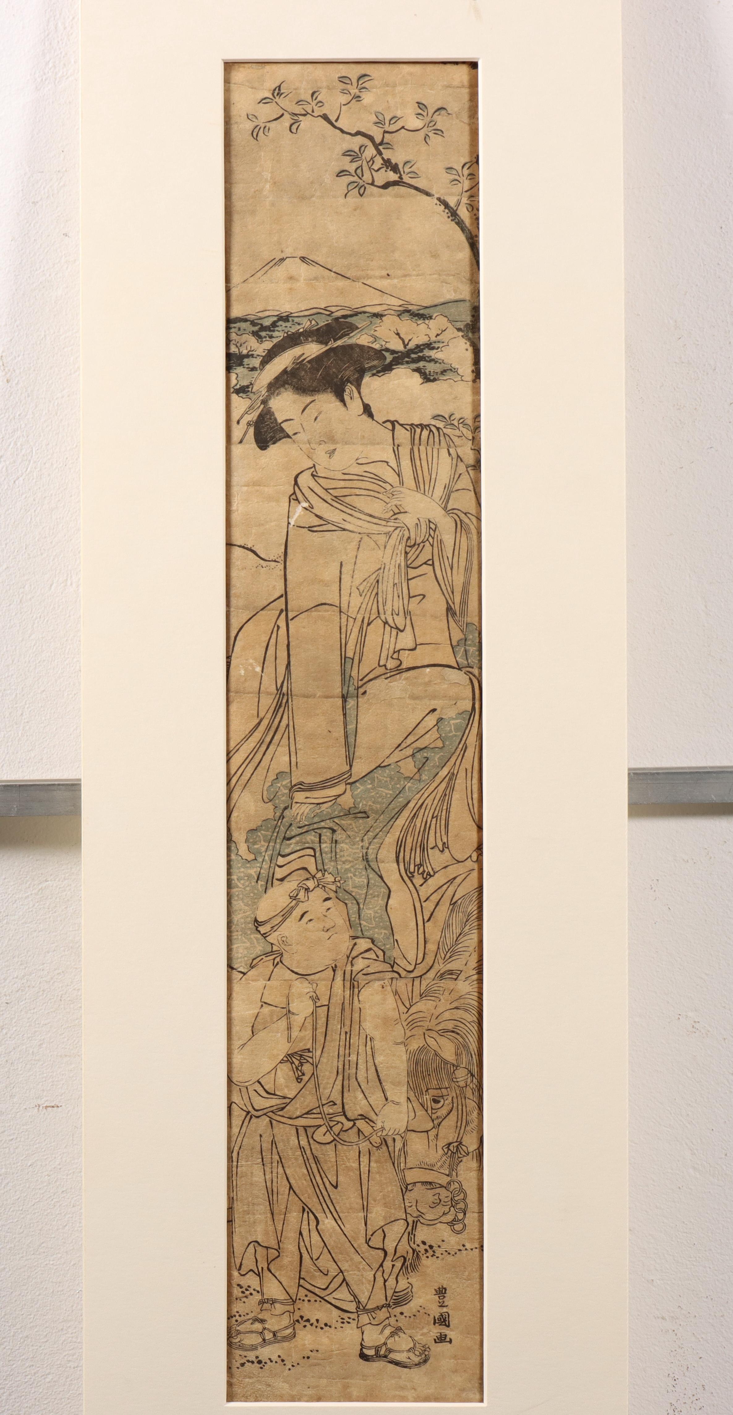 Japan, woodblock print by Utagawa Toyokuni (1769-1825) - Image 3 of 3