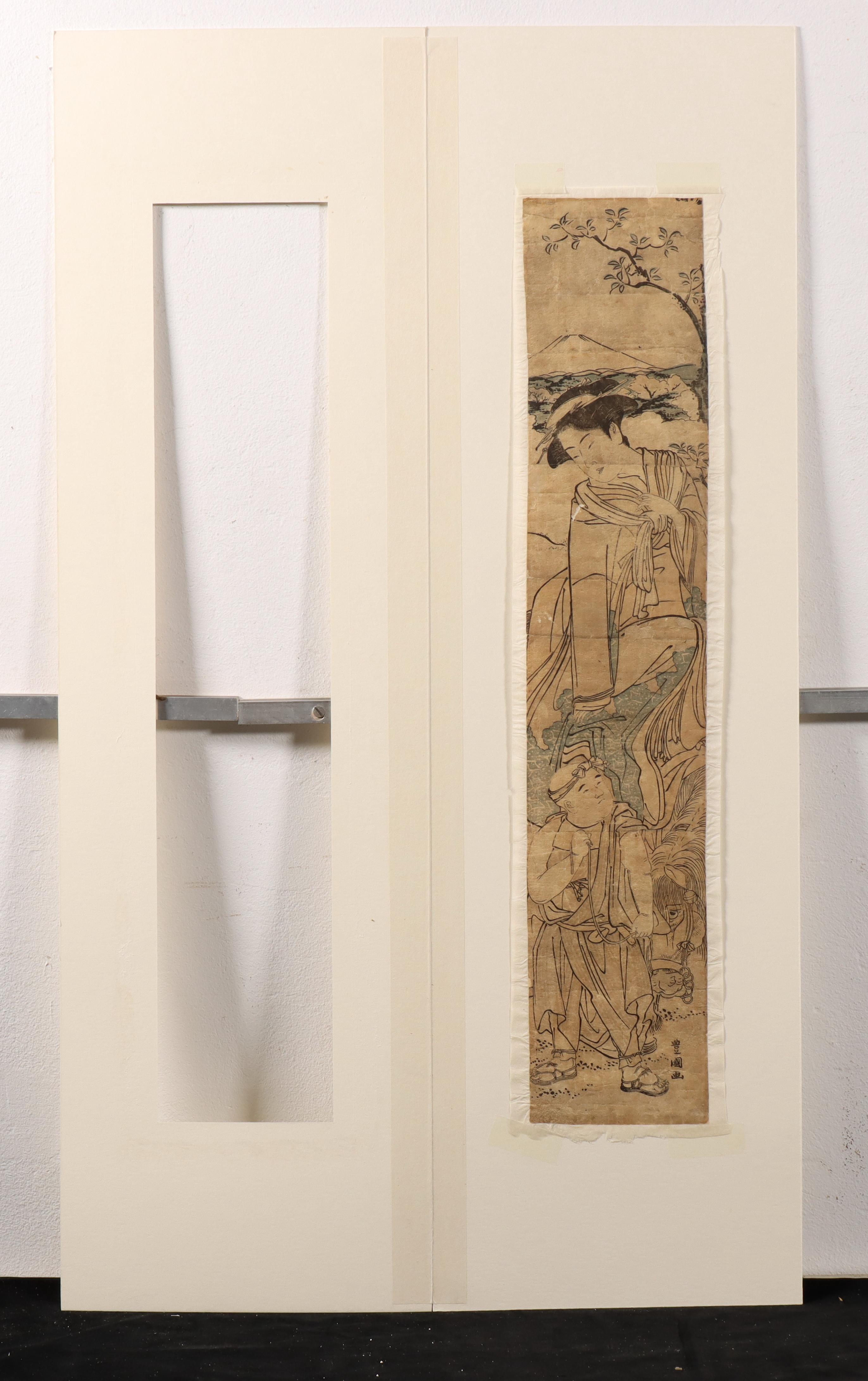 Japan, woodblock print by Utagawa Toyokuni (1769-1825) - Image 2 of 3