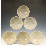 China, collection of twelve celadon-glazed bowls, Northern Song dynasty, 10th-12th century,