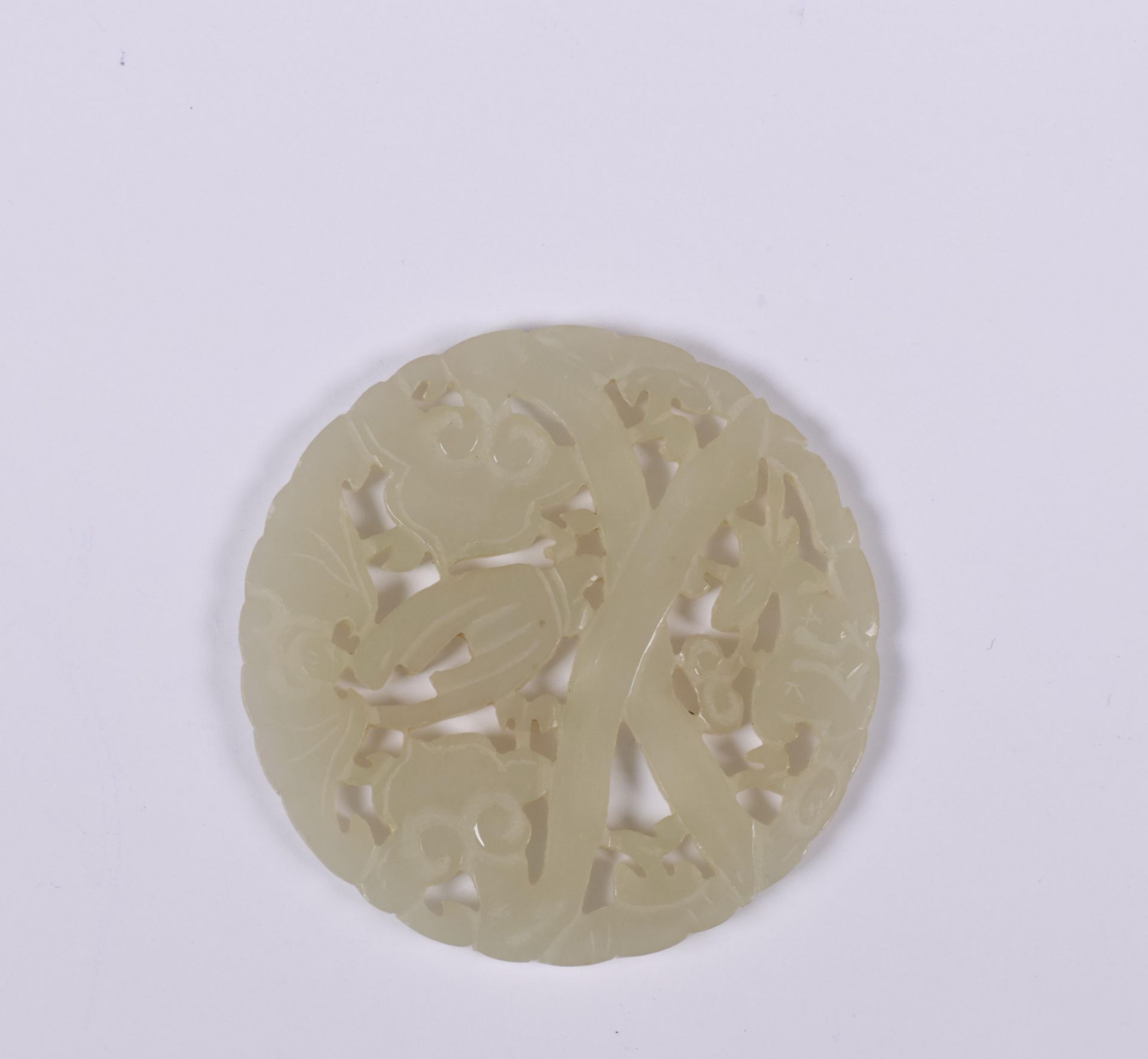China, celadon jade pendant, - Image 2 of 2
