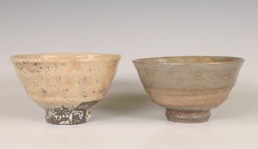 Korea, two Ido ceramic tea bowls,