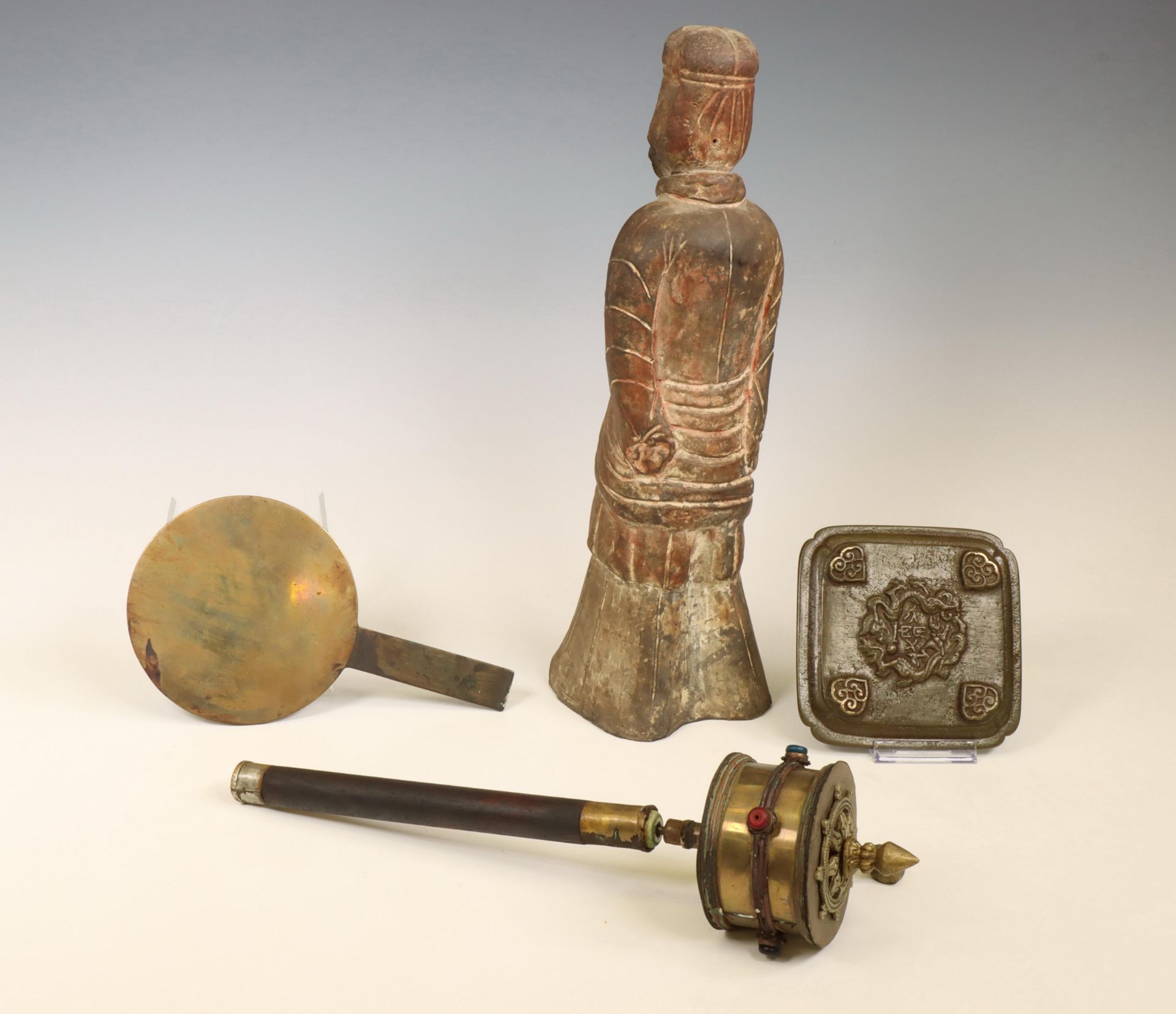 China and Tibet, small collection of objects, 19th century and later, - Image 2 of 2