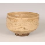 Japan, Hagi ceramic tea bowl, Edo period (1603-1868)