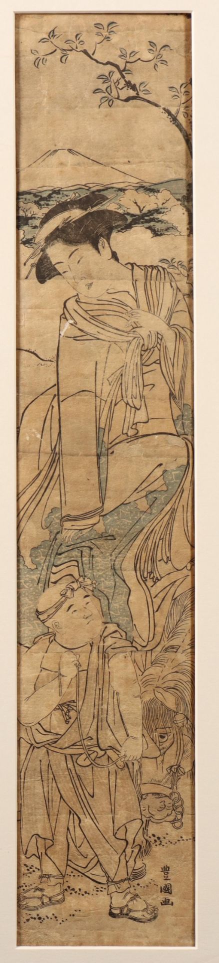 Japan, woodblock print by Utagawa Toyokuni (1769-1825)