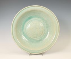 Thailand, a Sukhothai green-glazed dish, ca. 16th century,