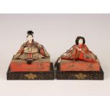 Japan, a pair of festival dolls, 19th century,