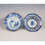 Japan, two blue and white Arita bowls, 18th/ 19th century,