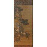 Japans, 19th century, scroll
