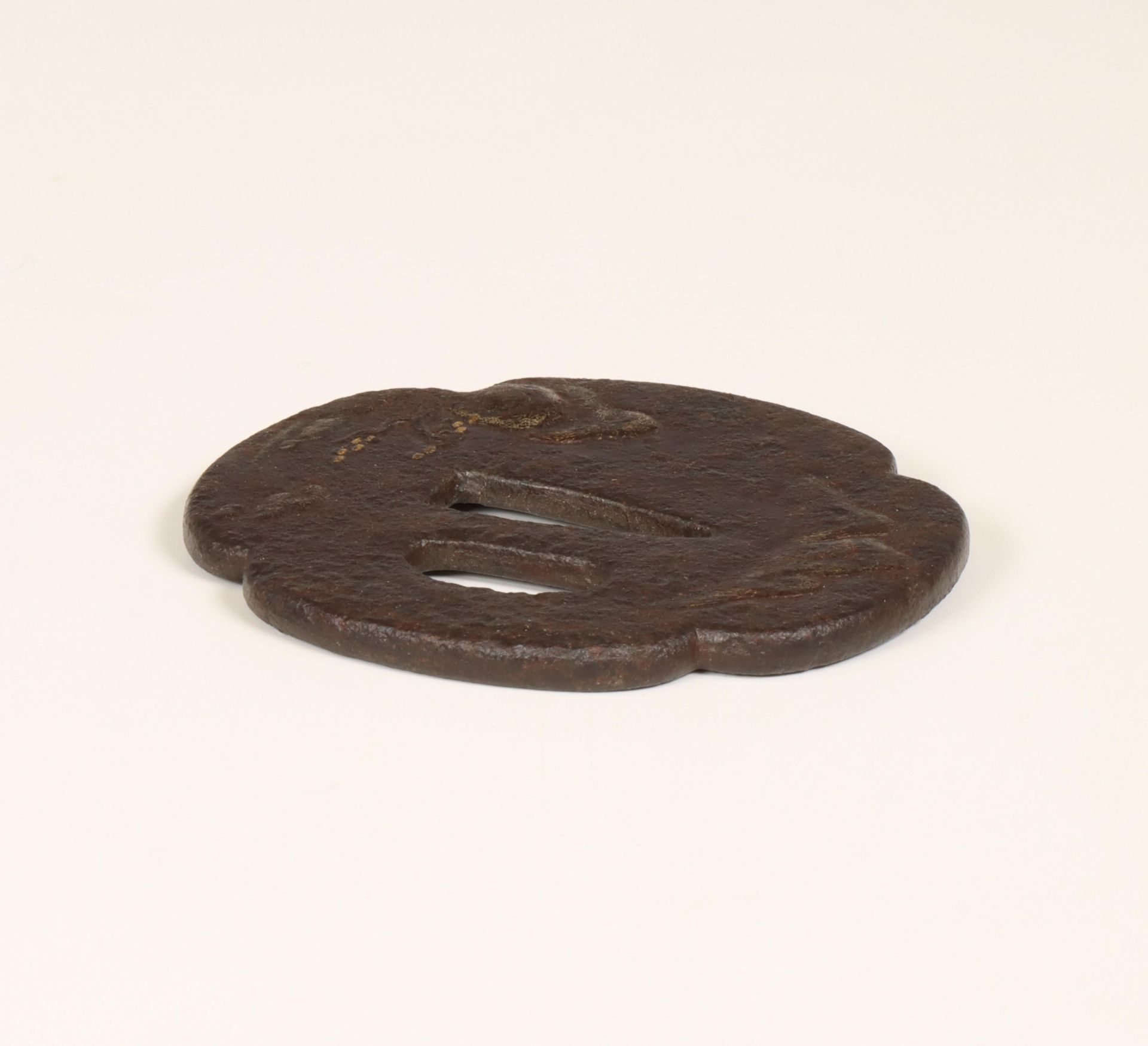 Japan, an iron tsuba, Edo period, 18th-19th century, - Image 2 of 3