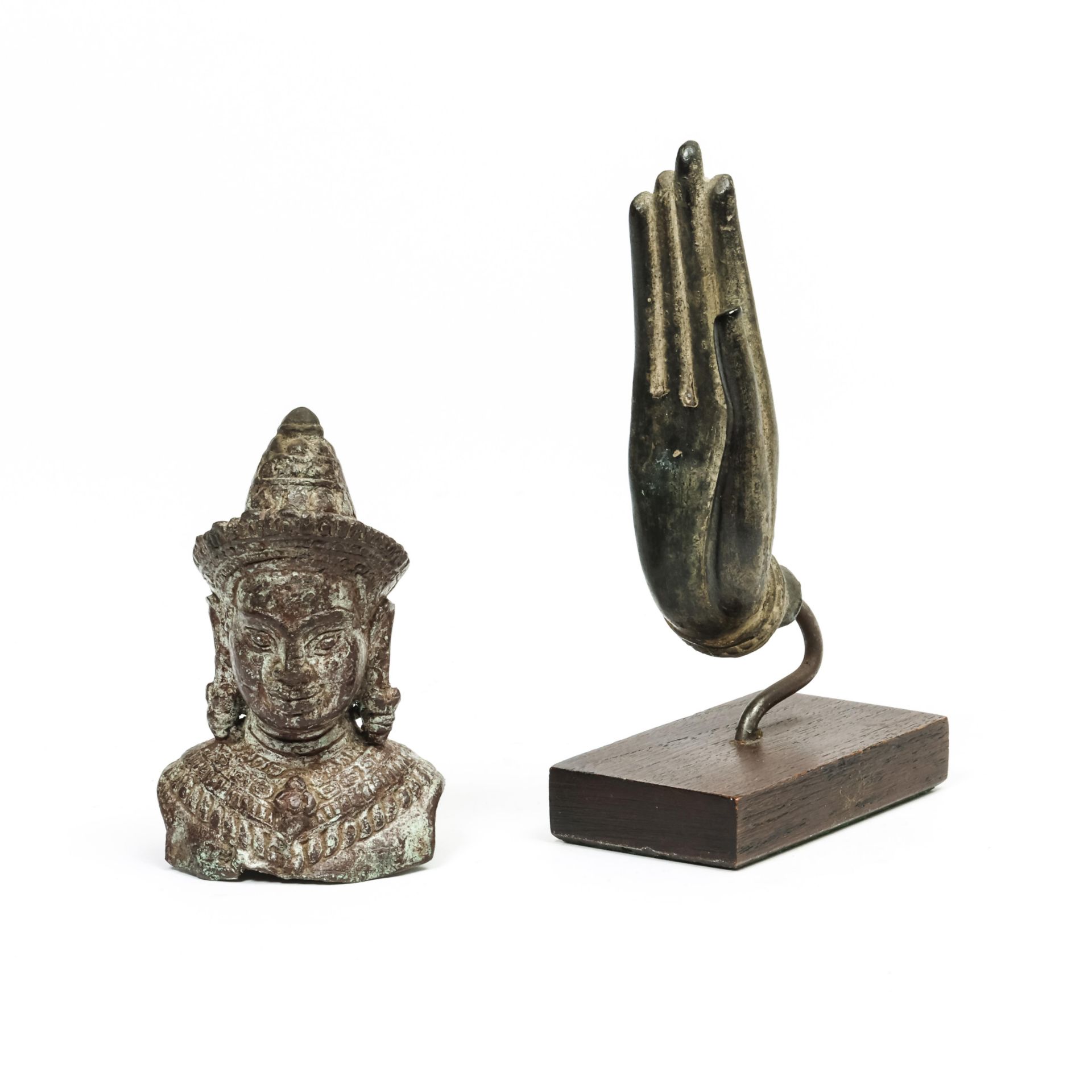 Thailand, mounted Buddha's hand, 19th century, - Image 2 of 8