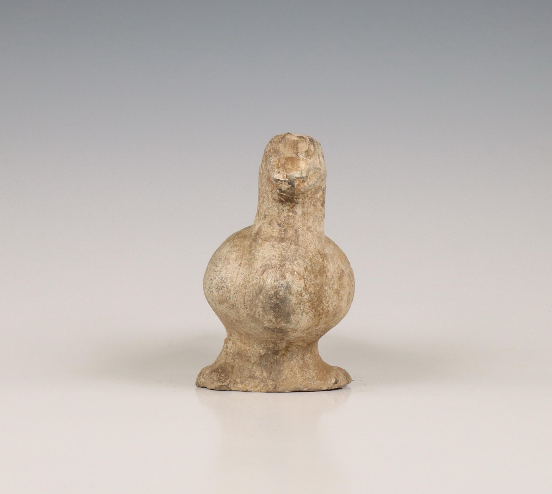 China, grey pottery model of a duck, probably Han dynasty (206 BC-220 AD), - Image 6 of 6