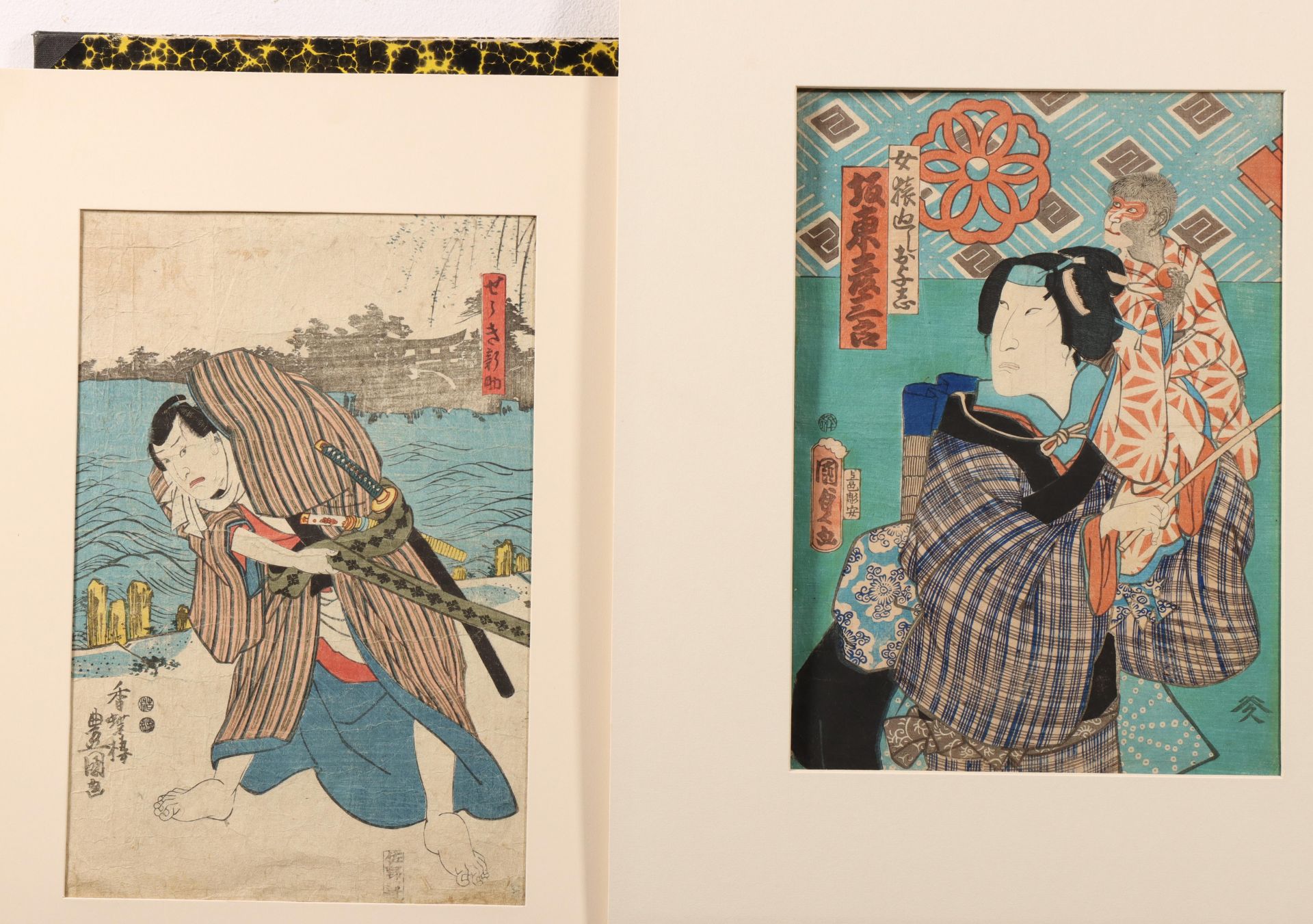 Japan, collection of woodblock prints by Utagawa Kunisada (1786-1864) - Image 6 of 6