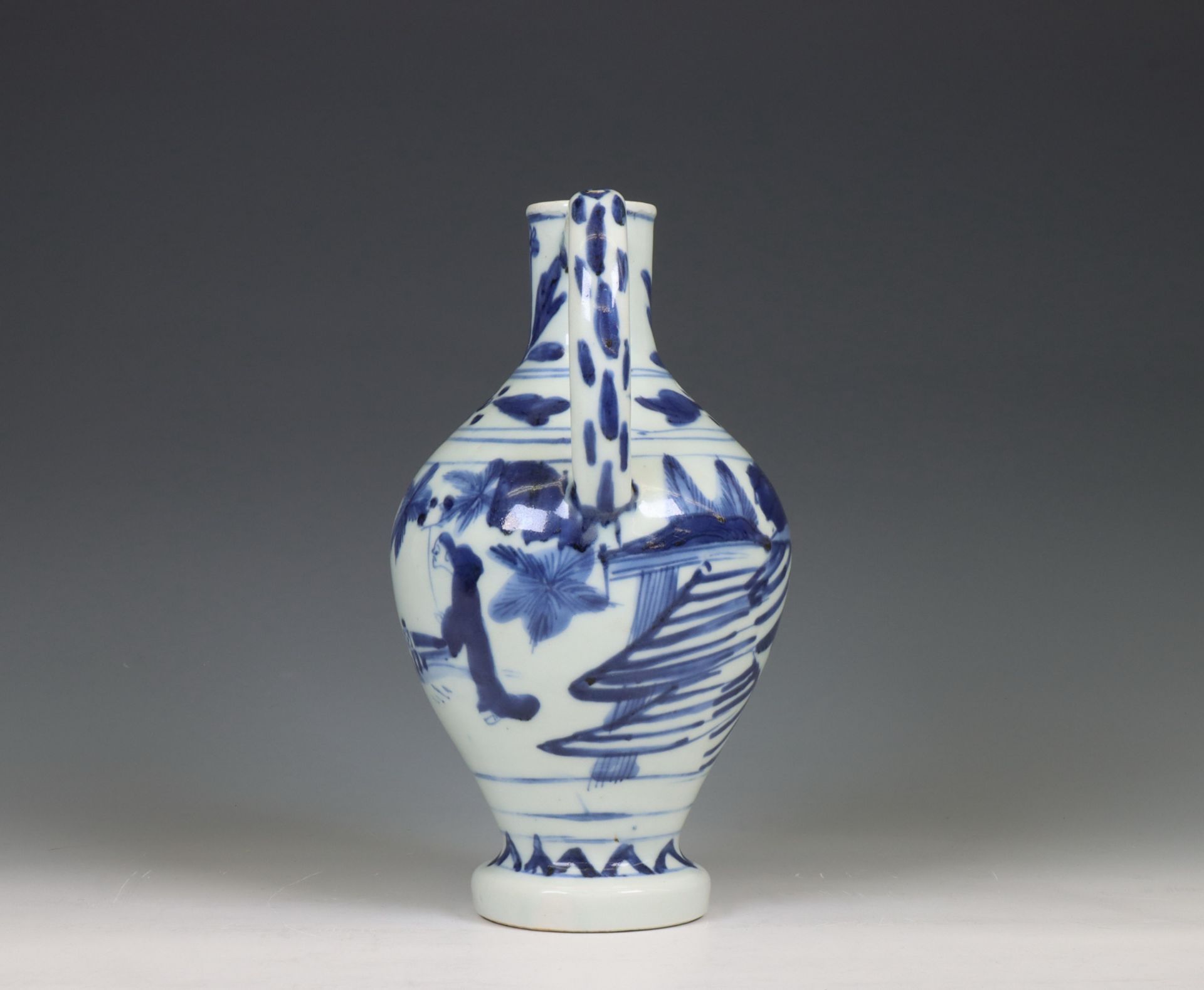 Japan, Arita blue and white porcelain jug, 17th century, - Bild 7 aus 7