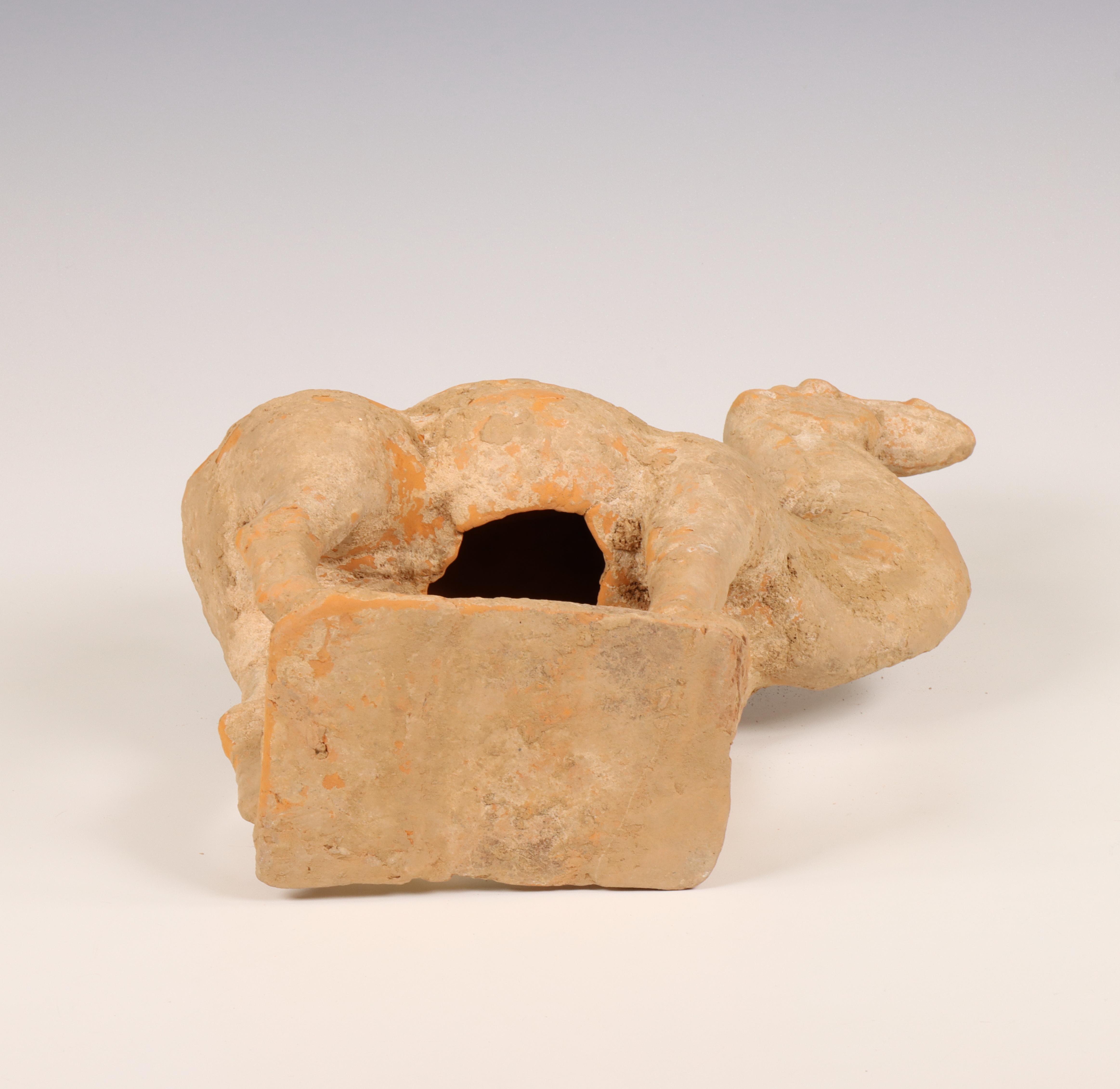 China, pottery model of a camel, probably Tang dynasty (618-906), - Image 5 of 6