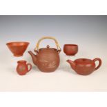 China, small collection Yixing ware, 20th century,