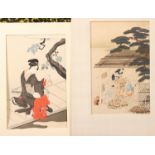 Japan, collection of woodblock prints