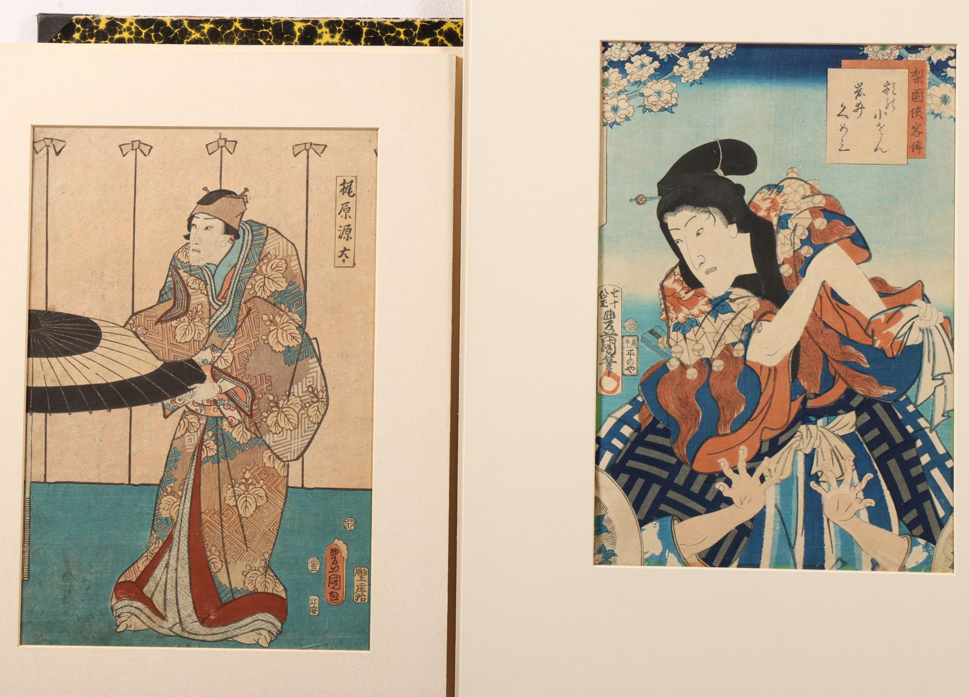 Japan, collection of woodblock prints by Utagawa Kunisada (1786-1864) - Bild 2 aus 6
