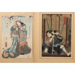 Japan, collection of woodblock prints by Utagawa Kunisada (1786-1864)