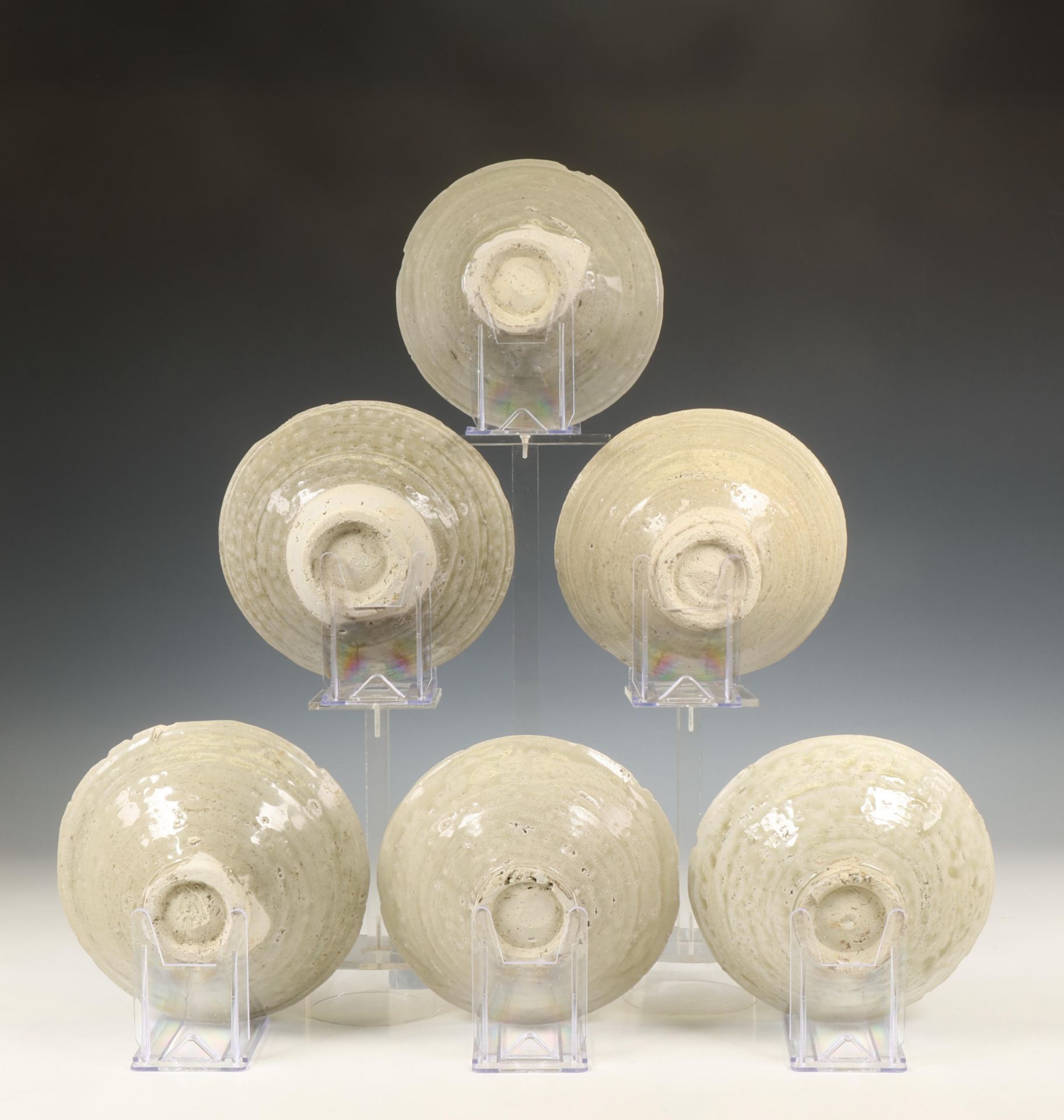 China, collection of twelve celadon-glazed bowls, Northern Song dynasty, 10th-12th century, - Image 5 of 5