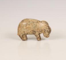 China, jade carving of a bear, possibly Shang dynasty, 11th-12th century BC,