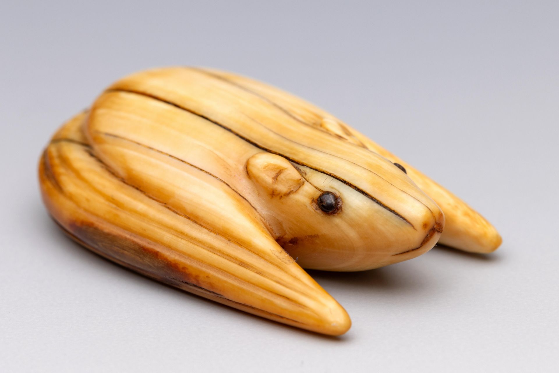 Japan, an ivory netsuke, Edo period (1603-1868), early 19th century,