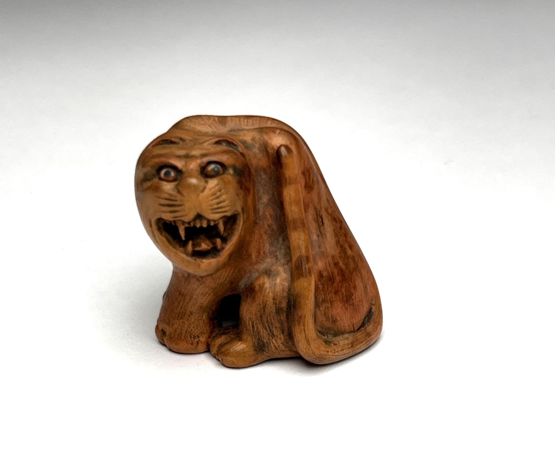 Japan, wooden netsuke, probably Taisho period