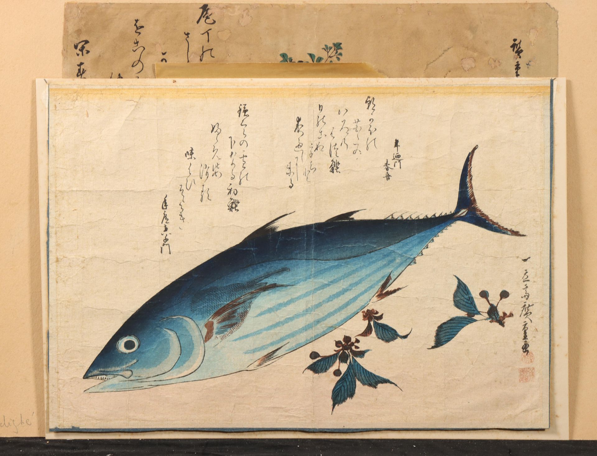 Japan, two woodblock prints, by Utagawa Hiroshige (1797-1858), most probably late impressions - Image 2 of 2