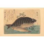 Japan, two woodblock prints, by Utagawa Hiroshige (1797-1858), most probably late impressions