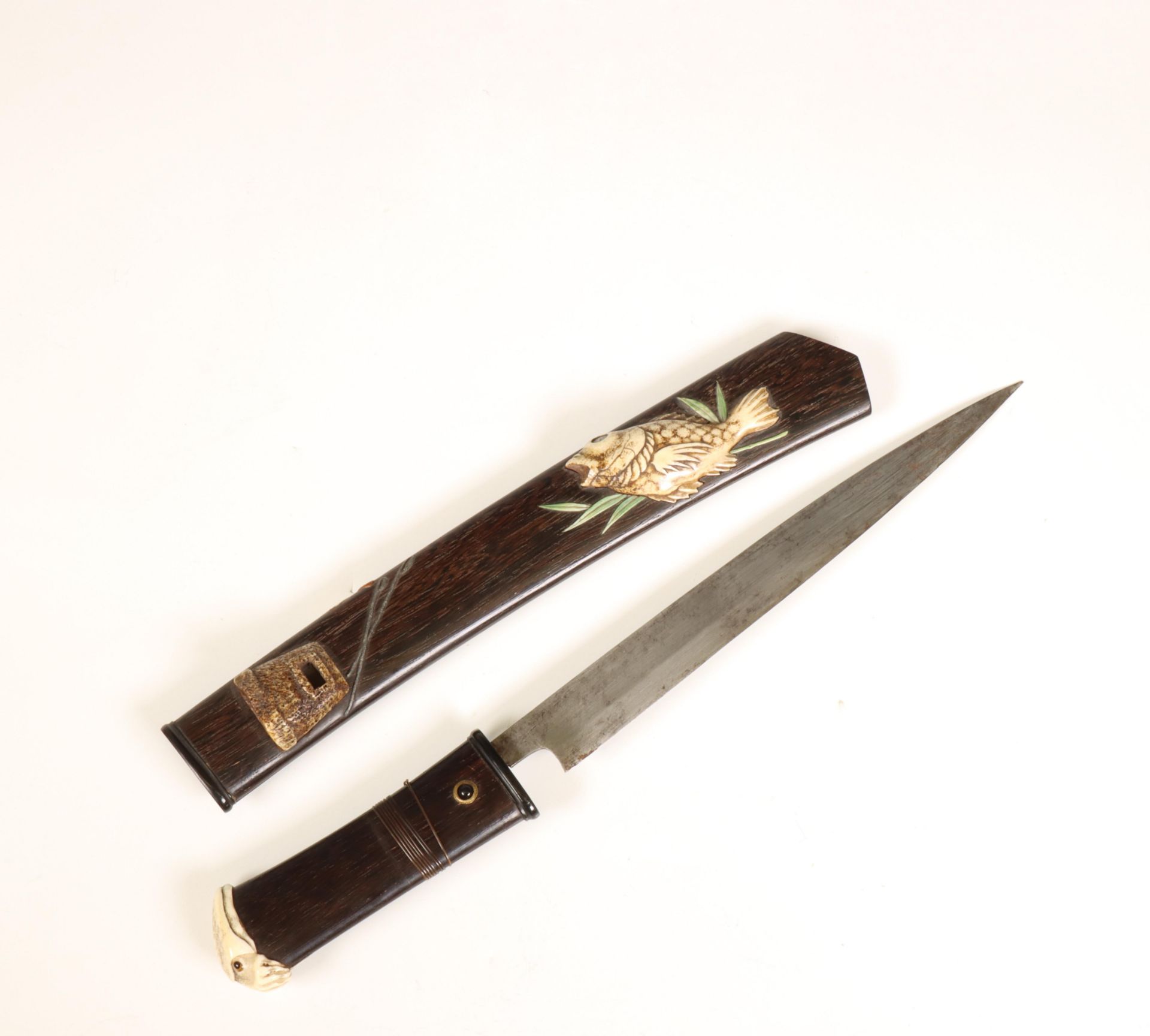 Japan, tanto in wooden saya, Meiji period (1868-1912); - Bild 6 aus 6