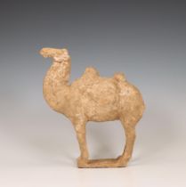 China, pottery model of a camel, probably Tang dynasty (618-906),