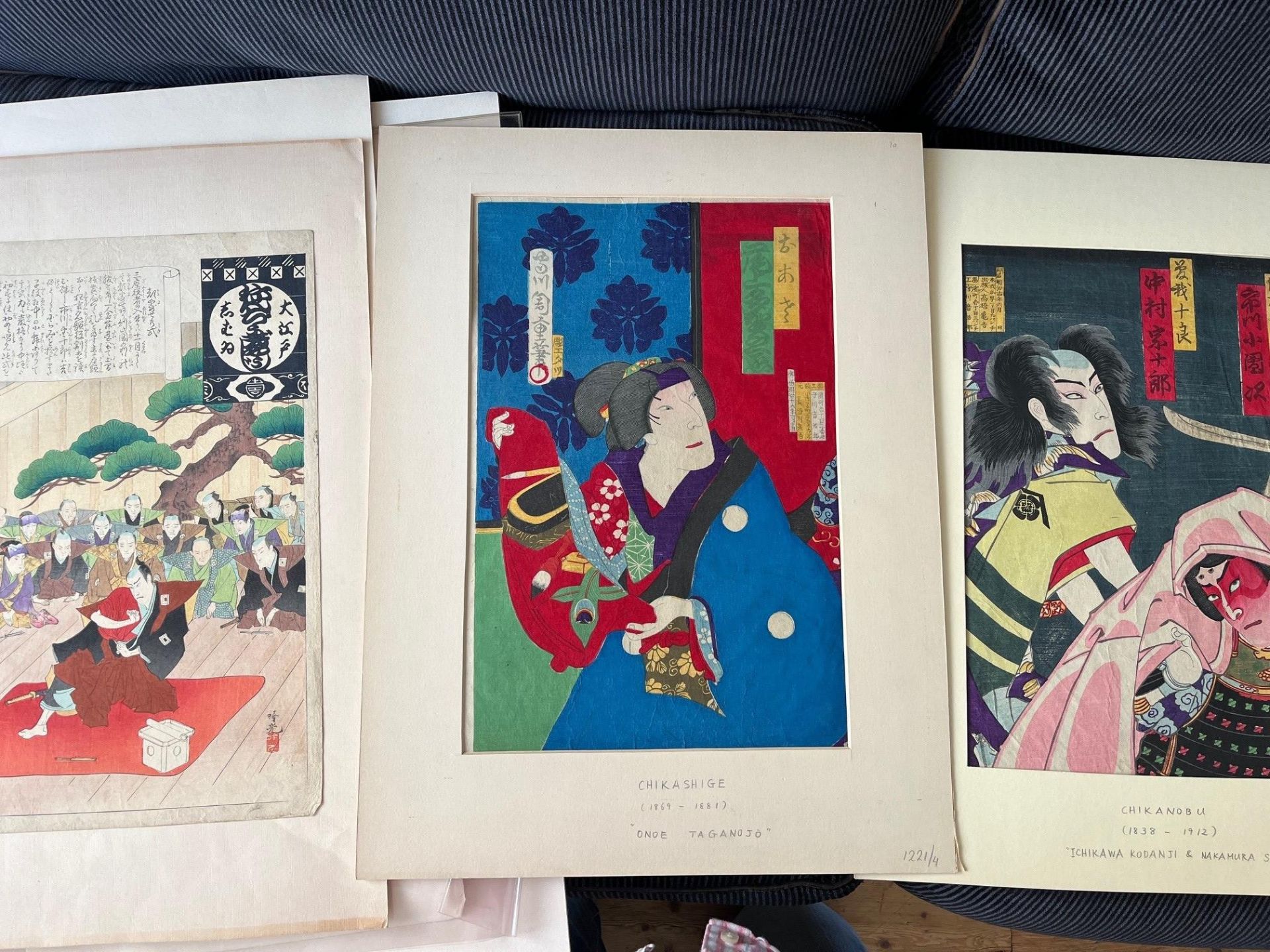 Japan, collection of woodblock prints - Bild 2 aus 2