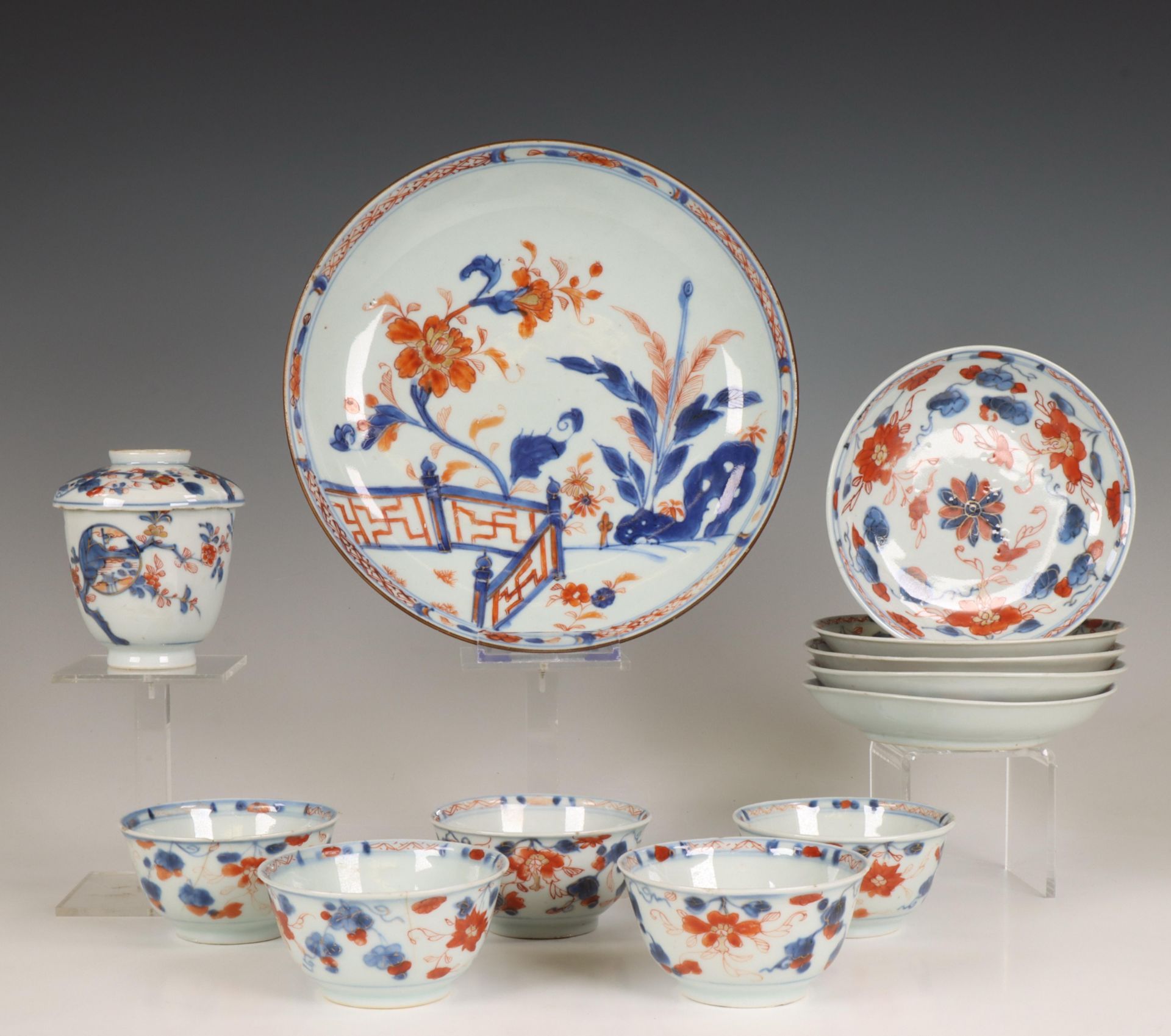 Japan, a collection of Imari porcelain, 18th century,