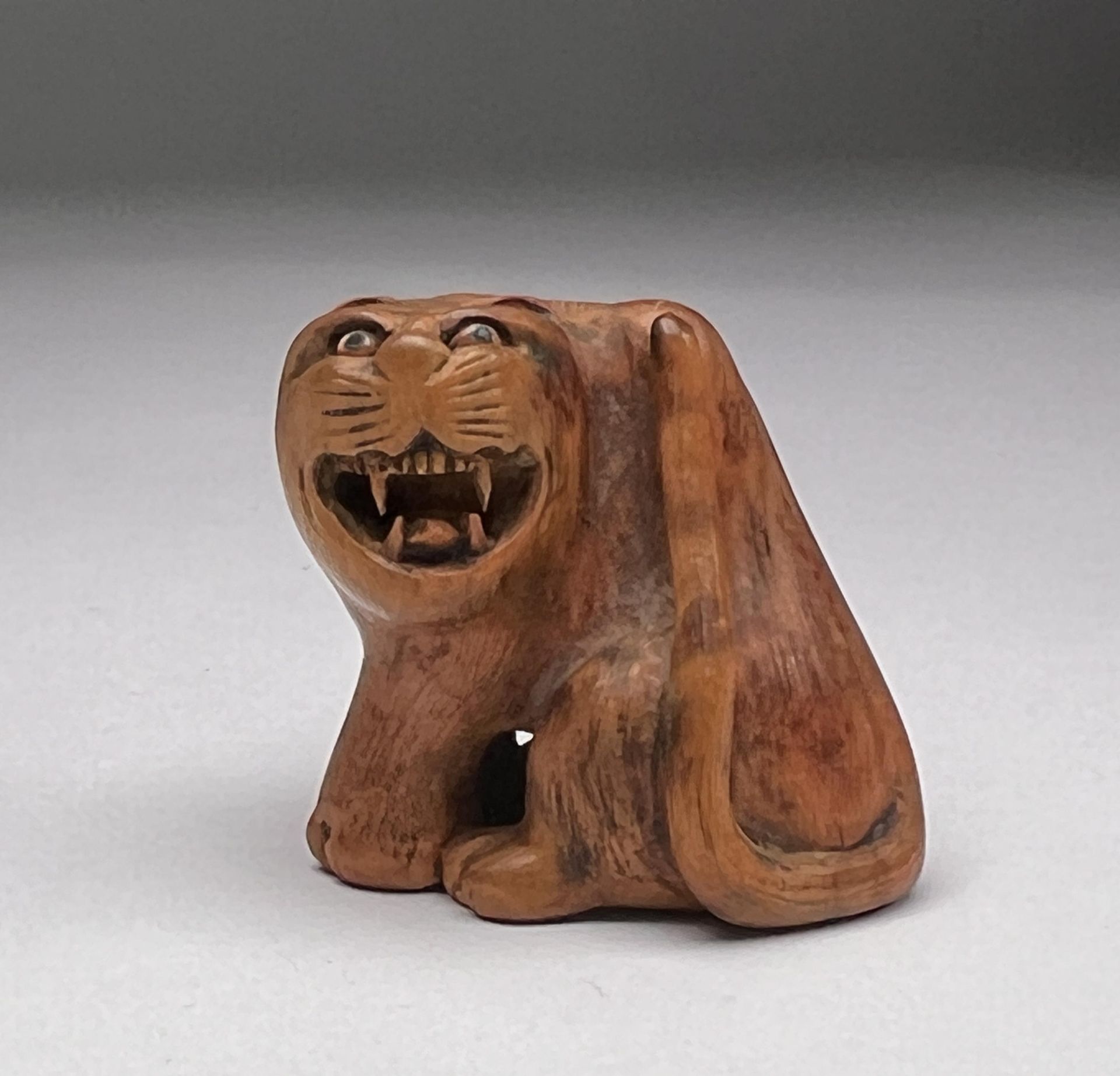 Japan, wooden netsuke, probably Taisho period - Bild 2 aus 7