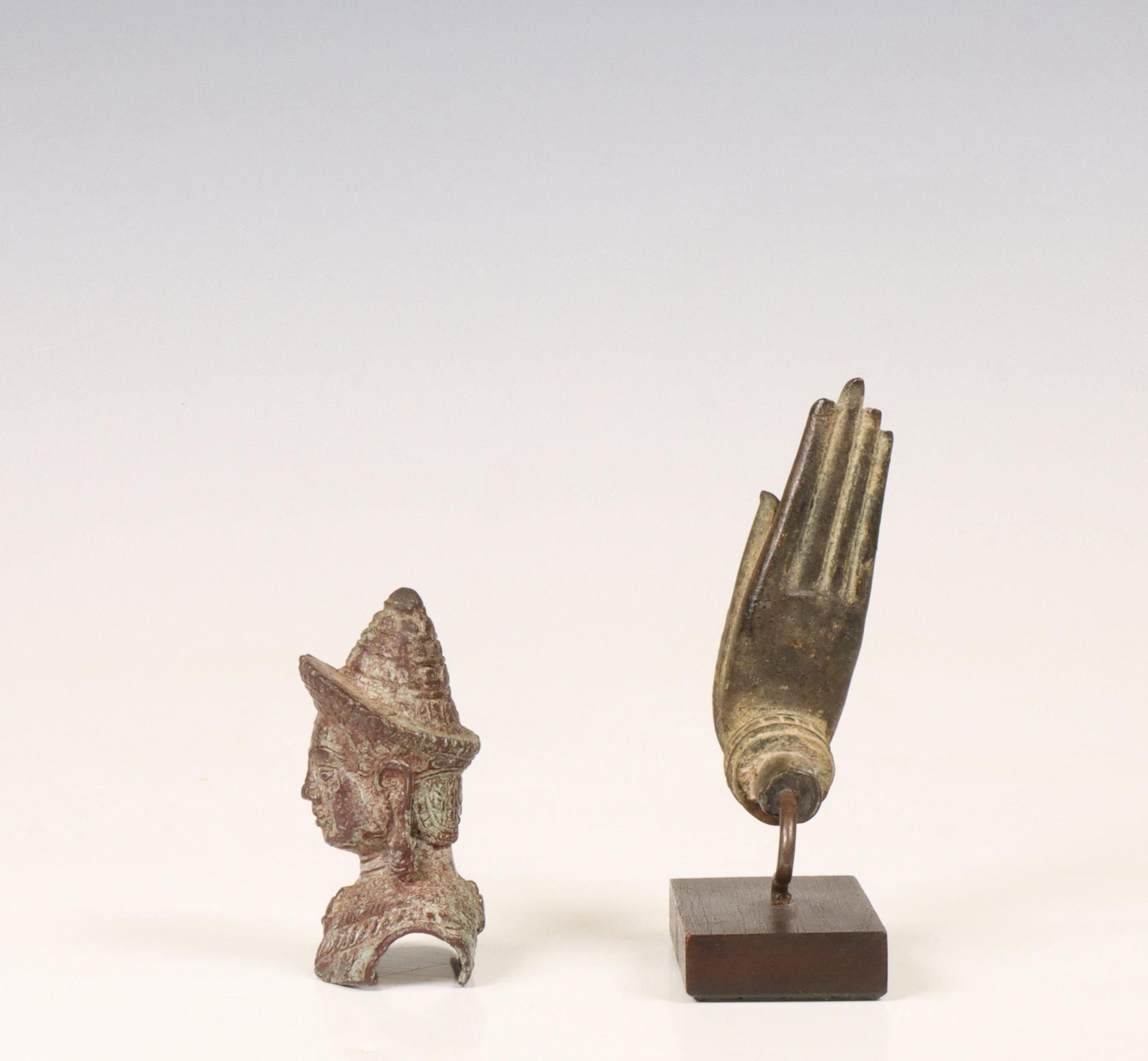 Thailand, mounted Buddha's hand, 19th century, - Bild 8 aus 8