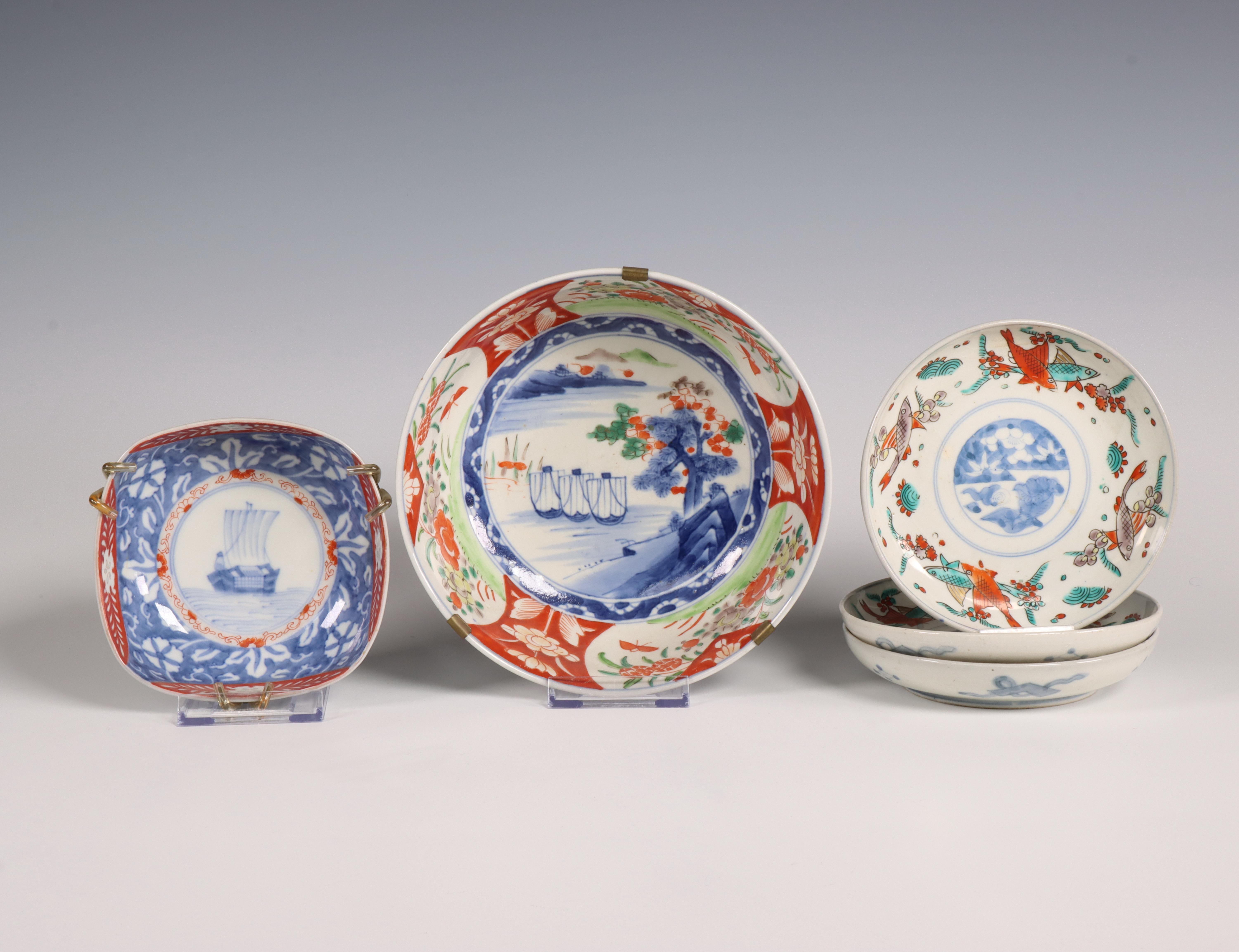 Japan, collection of Imari and polychrome porcelain, mainly 19th century, - Image 2 of 3