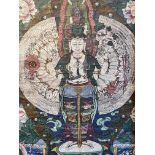 Nepal, a thangka depicting Avalokiteshvara, 20th century,