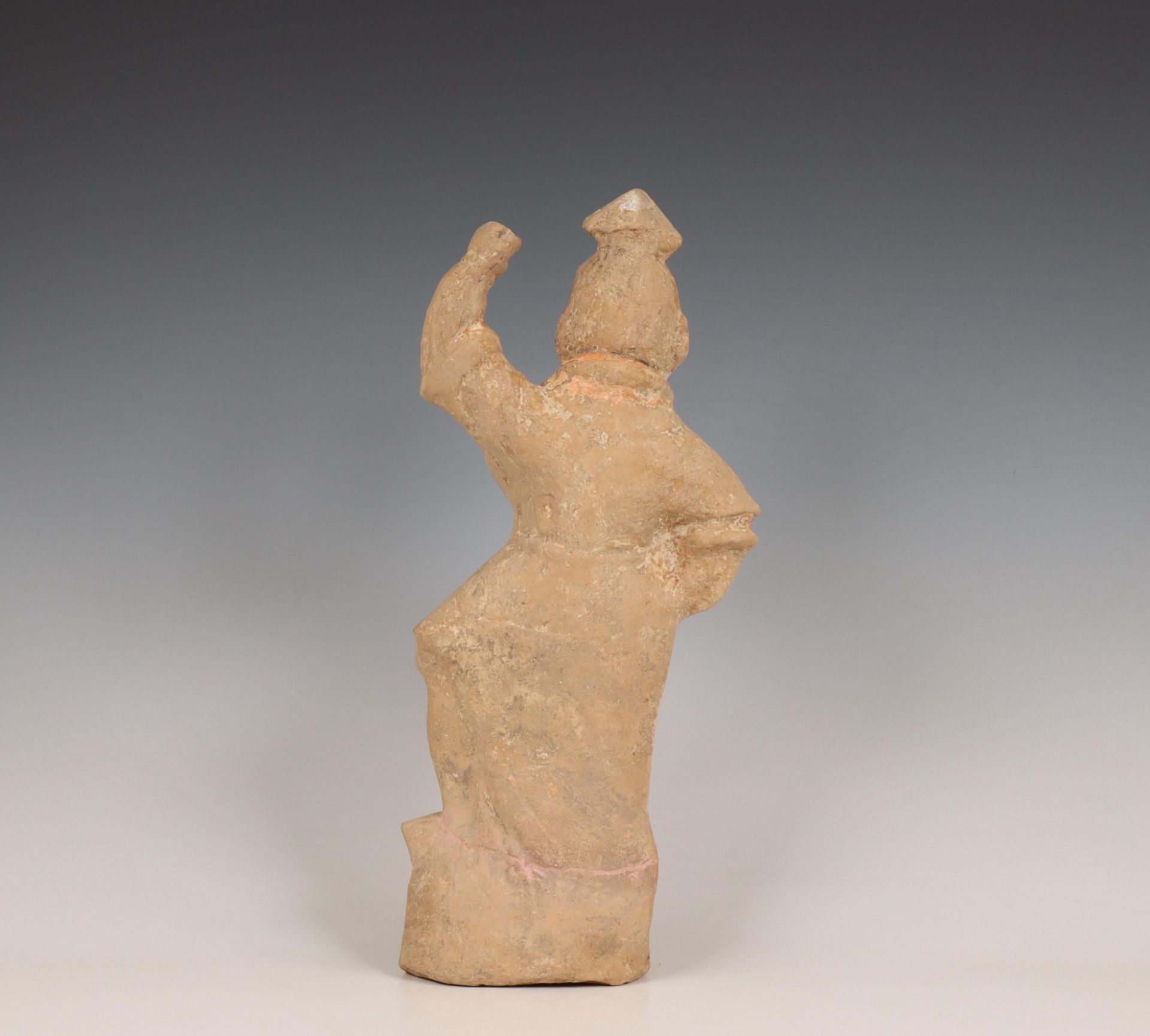 China, pottery model of a lokapala, probably Tang dynasty (618-906), - Image 2 of 5