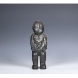 China, black stone medical figure,