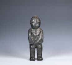 China, black stone medical figure,
