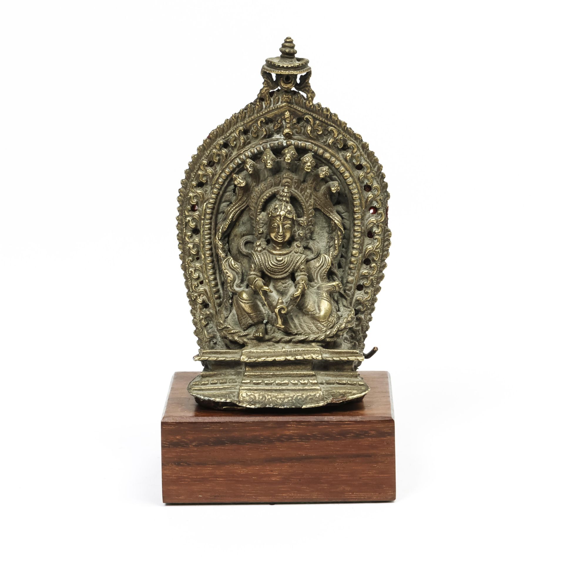 Nepal, a altar depicting a Goddess, 19th century