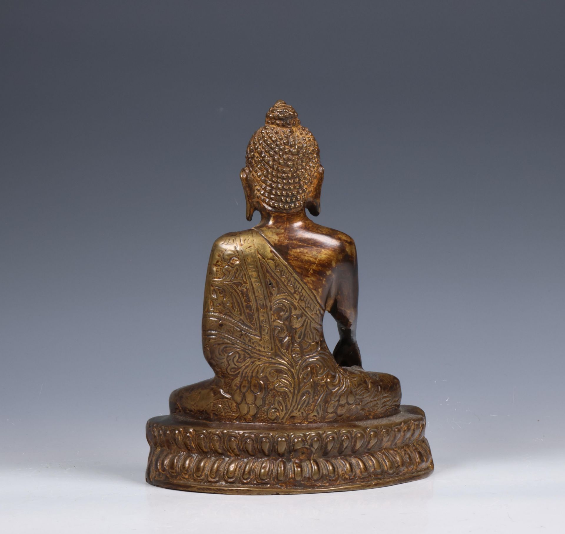 Burma, copper-alloy figure of Buddha, 19th/ 20th century, - Image 2 of 5