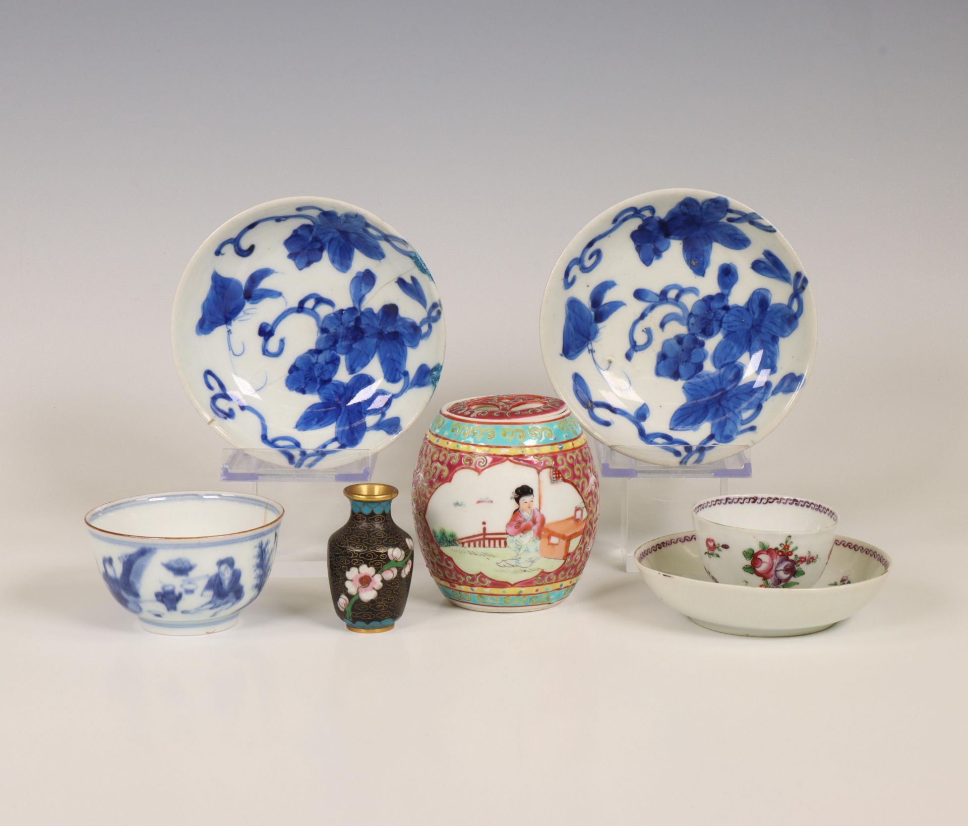 China, kleine collectie porselein, 18th-20th century,