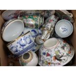 China en Japan, collectie blauw-wit en famille rose porselein, 20e eeuw,