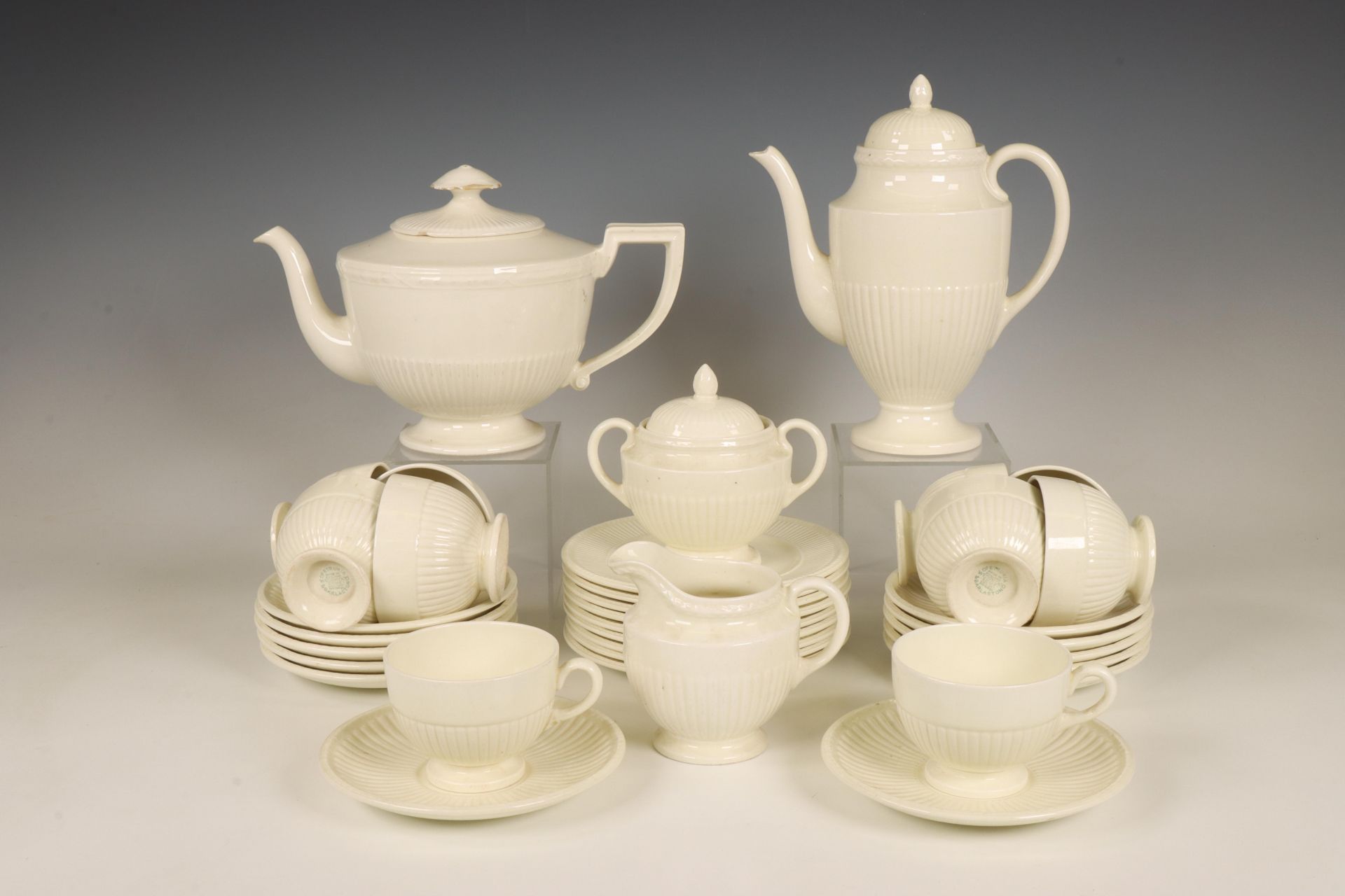 Wedgwood, Edme koffie en theeservies, 20e eeuw.