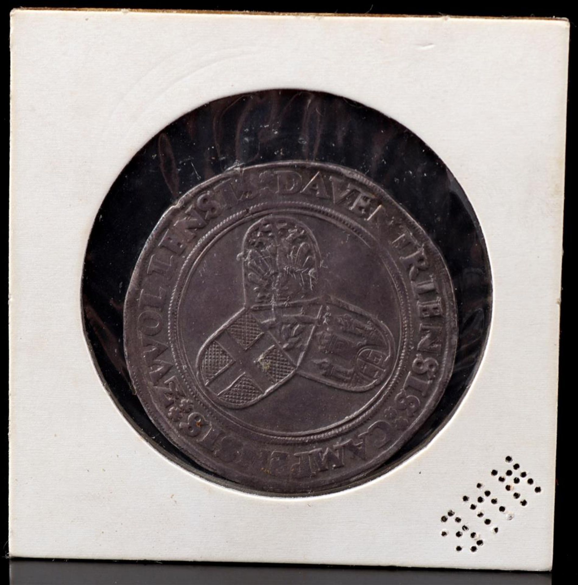 Silver Rijksdaalder coin, 1555 - Image 2 of 2